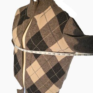 Vintage Argyle J Crew Size L